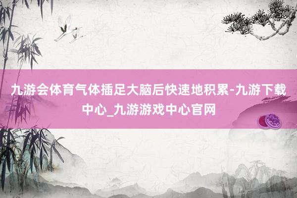 九游会体育气体插足大脑后快速地积累-九游下载中心_九游游戏中心官网
